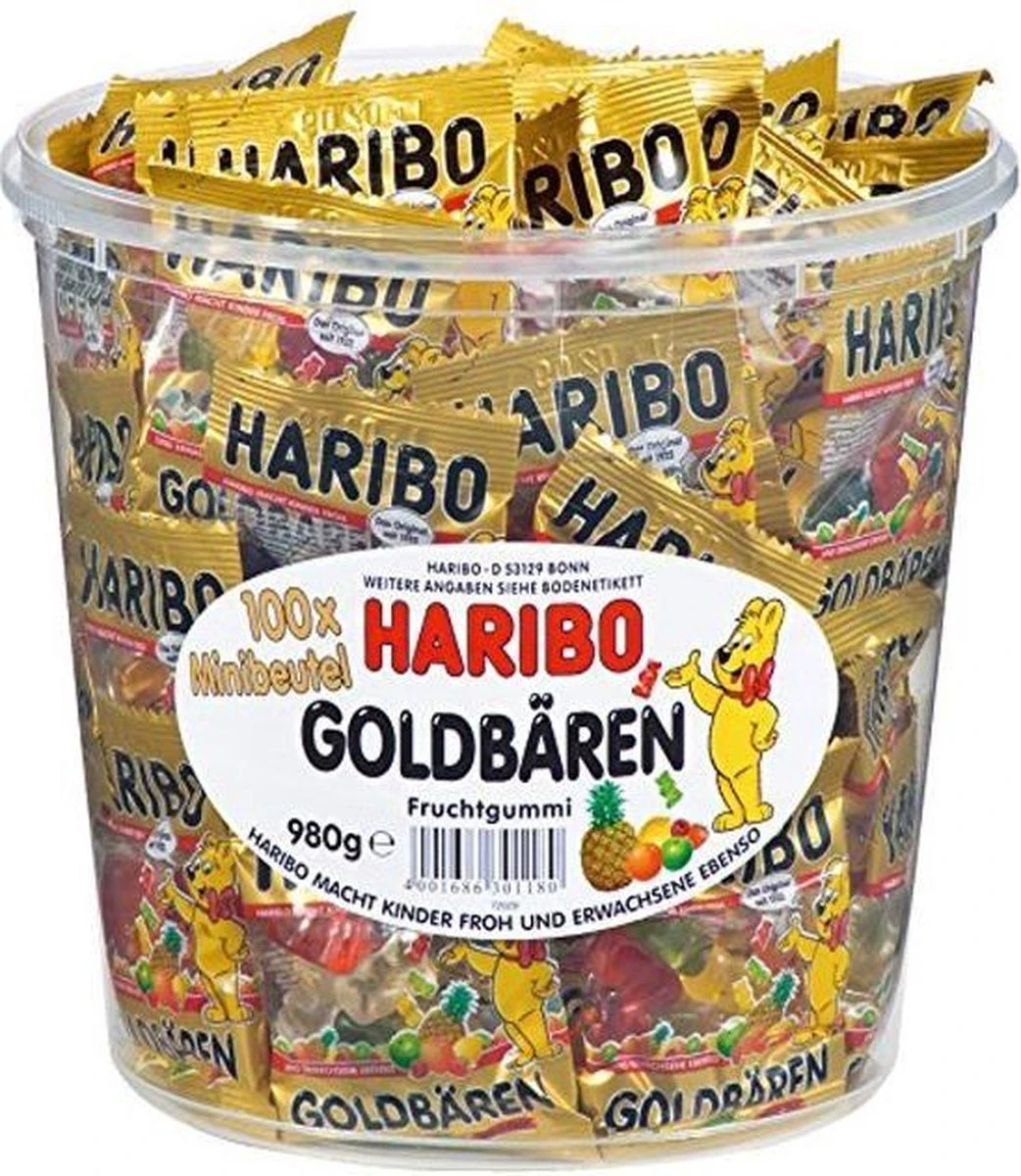 Haribo Goudbeertjes - 100 Stuks - Afbeelding 2