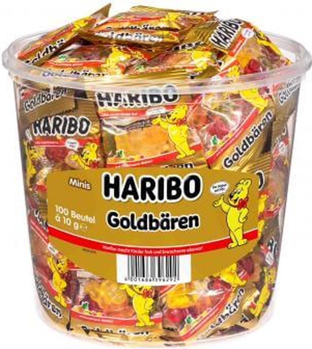 Haribo Goudbeertjes - 100 Stuks - Afbeelding 4
