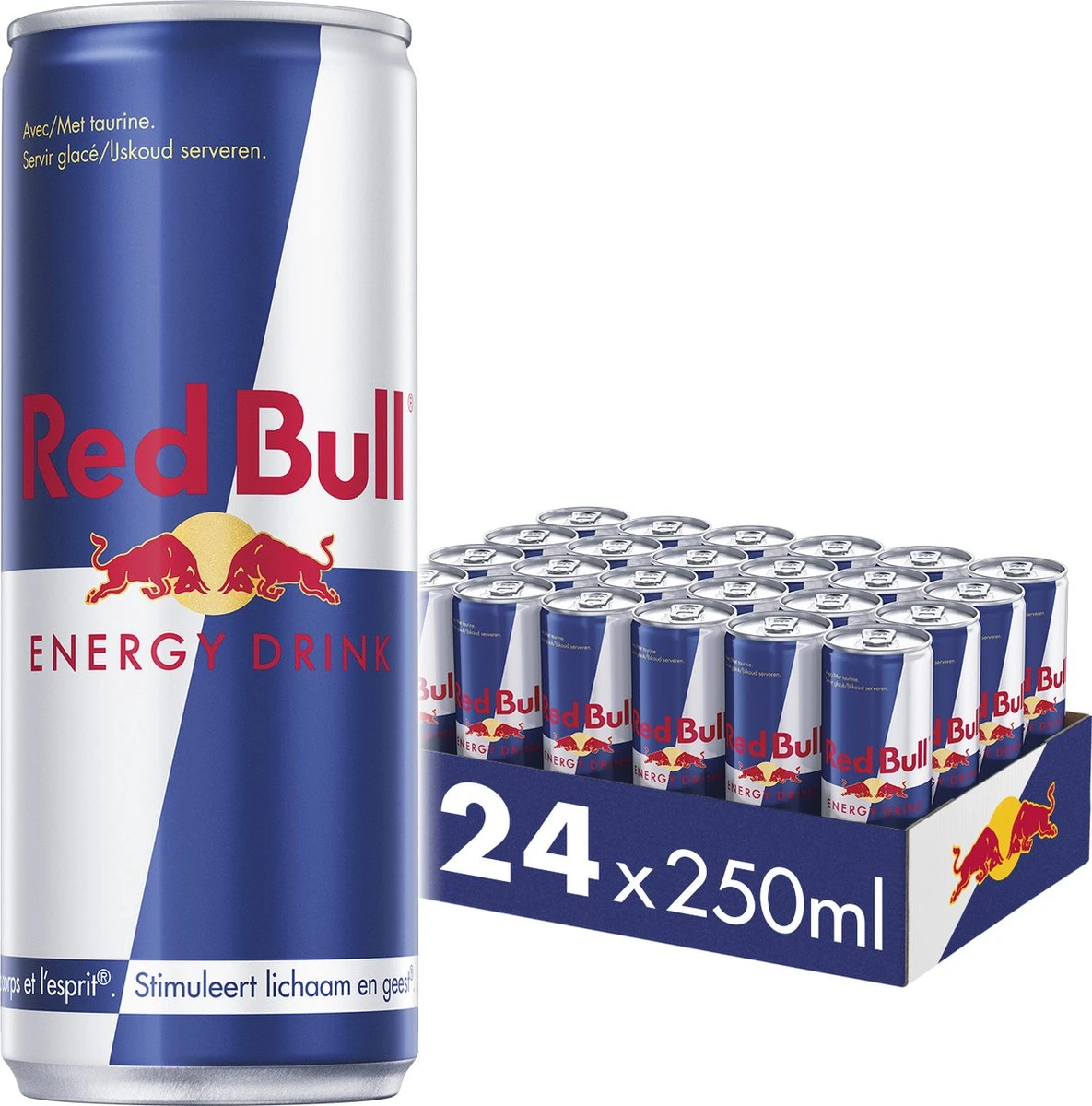 Red Bull Energy Drink Regular - 24 X 25 Cl - Afbeelding 2