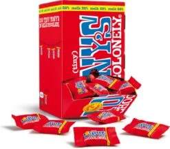 Tony's Chocolonely Tiny Tony's Melk Chocolade - Melkchocolade - 900 Gram - 100 Stuks - Belgische Fairtrade Chocolade