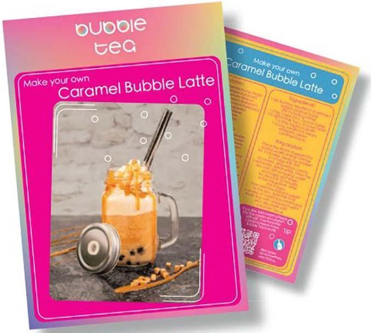 Geschenkdoos Bubble Tea - Bubble Tea Starters Kit - Maak Je Eigen Bubble Tea - Afbeelding 5