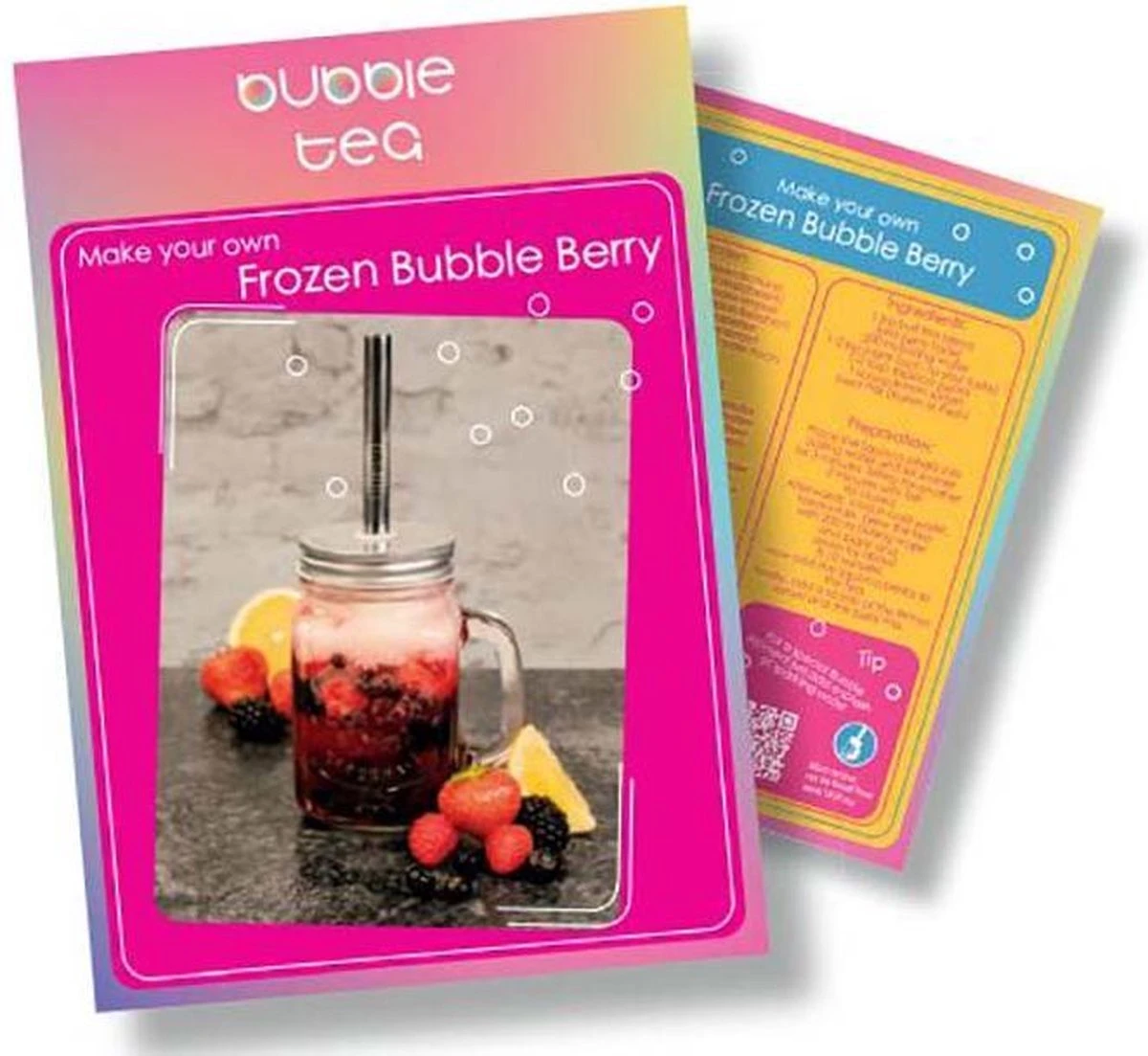 Geschenkdoos Bubble Tea - Bubble Tea Starters Kit - Maak Je Eigen Bubble Tea - Afbeelding 4