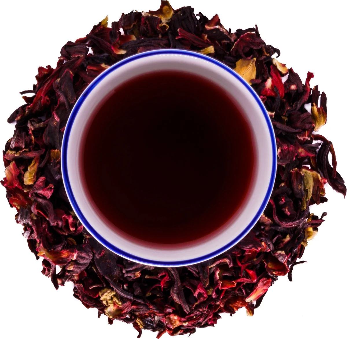 Into The Cycle Kruidenthee - Hibiscus Thee Biologisch - Losse Thee - 100 Gram Zak - Afbeelding 3