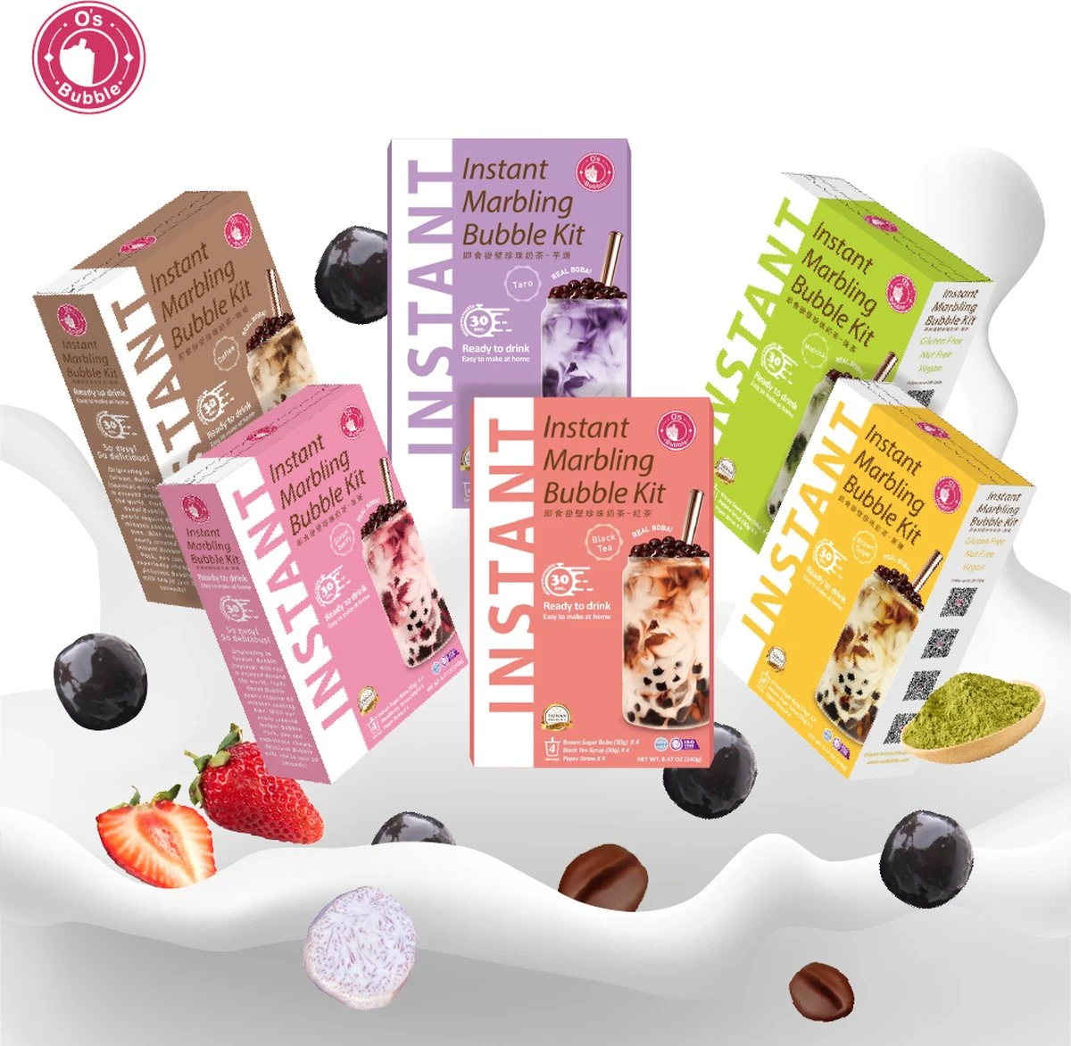 Maak Je Eigen Bubble Tea - Coffee Flavor - Tapioca Parels Voor Bubble Tea - Tapioca Pearls - Boba Tapioca Ballen - Bubble Tea Parels - Japans Snoep - Afbeelding 3