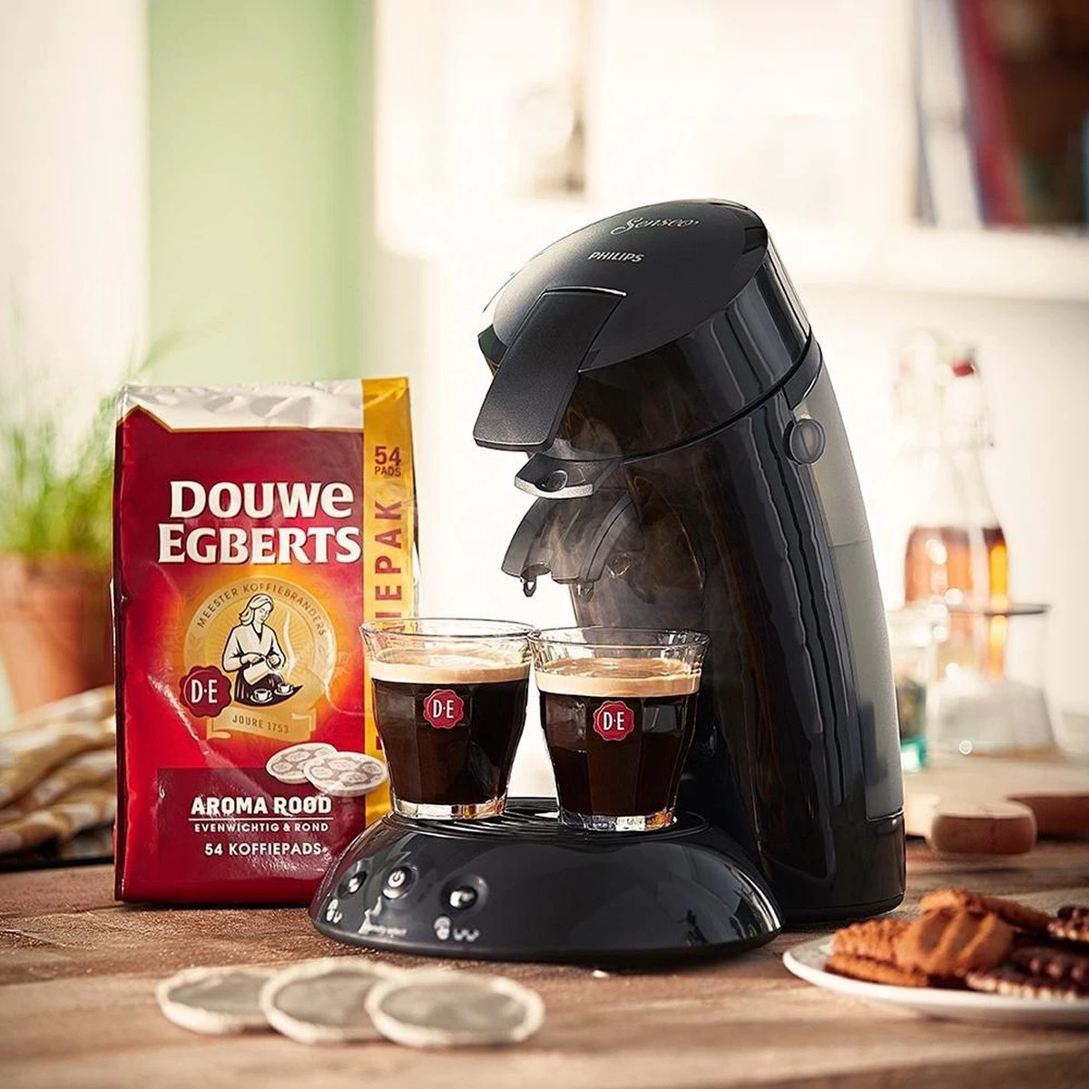 Douwe Egberts Intens Koffiepads - 4 X 54 Pads - Afbeelding 6