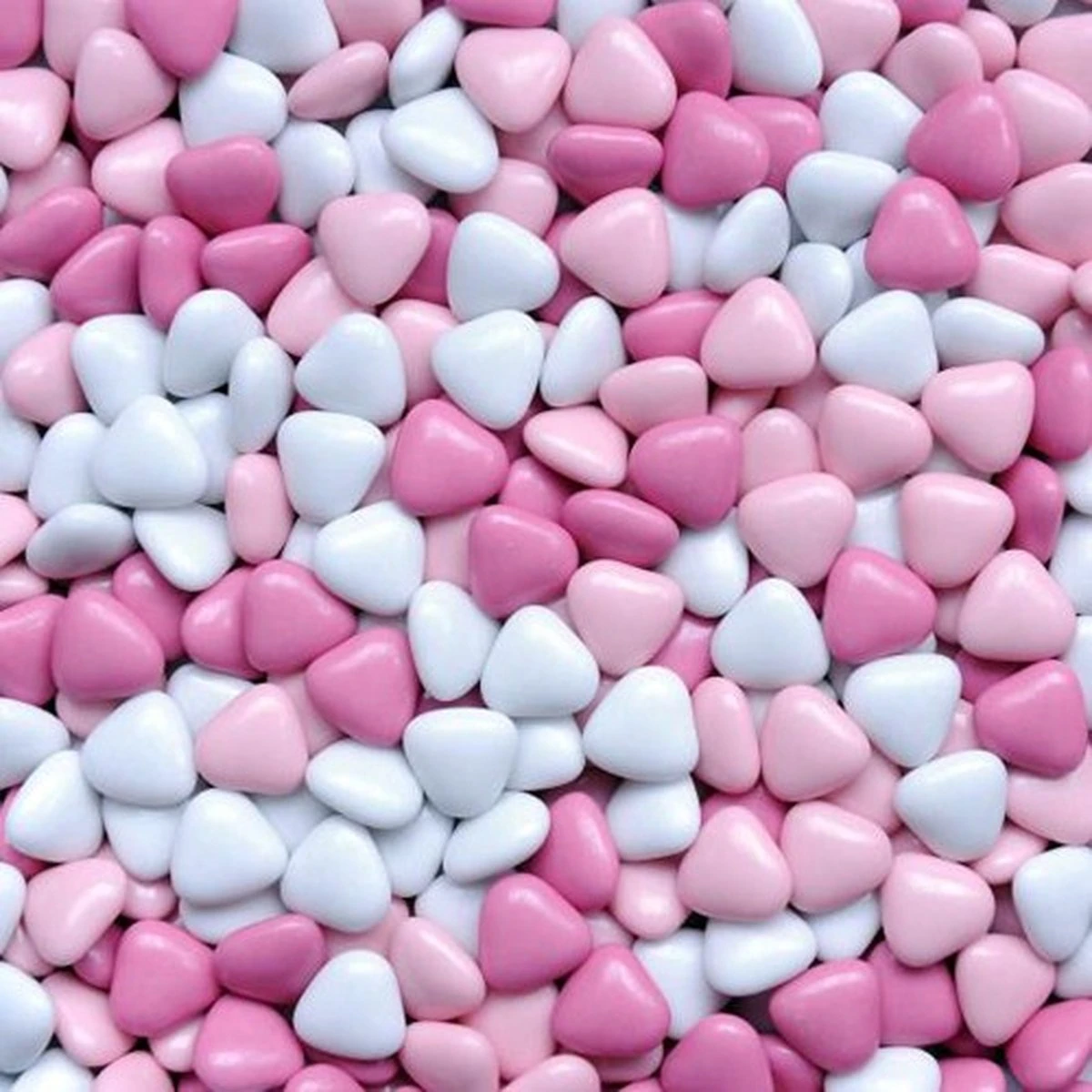 Vanestra Chocolade Dragee Hartjes Roze - 900 Gram - Afbeelding 3