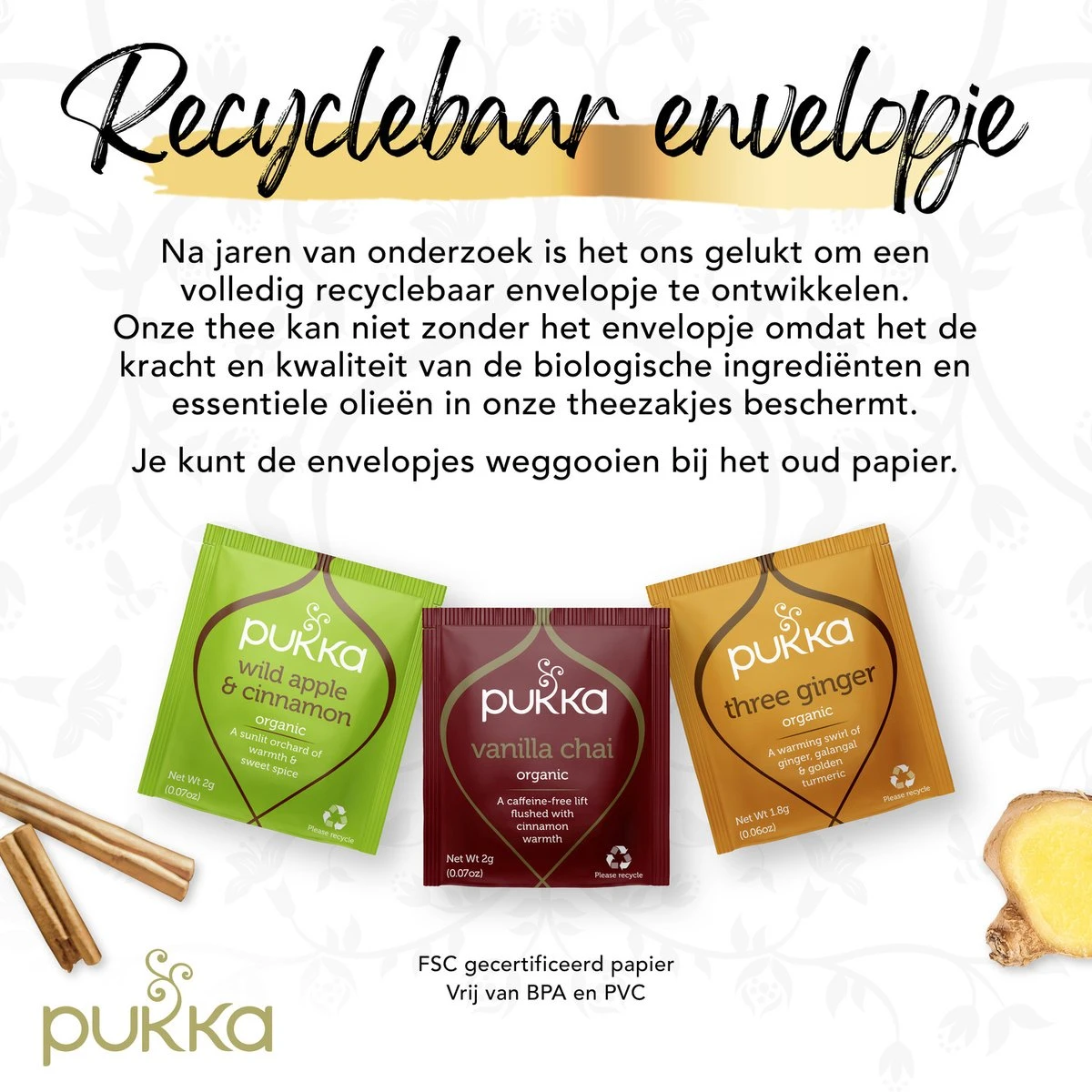 Pukka Thee Kerst Bewaardoos, Biologische Kruidenthee, Perfect Als Kerstcadeau - 30 Zakjes - 1 Stuk - Afbeelding 4