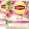 Lipton Hibiscus & Melissa Kruidenthee, Met De Zoete Smaak Van Hibiscus En De Frisse Smaak Van Melissa - 4 X 20 Zakjes - PL-EKO-03