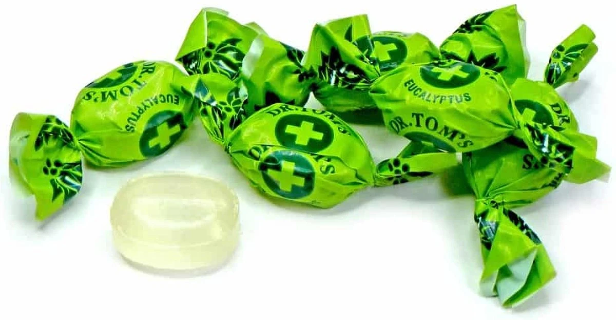 Pervasco Dr. Toms Eucamenthol - Snoep - 1kg - Hard - Verpakt