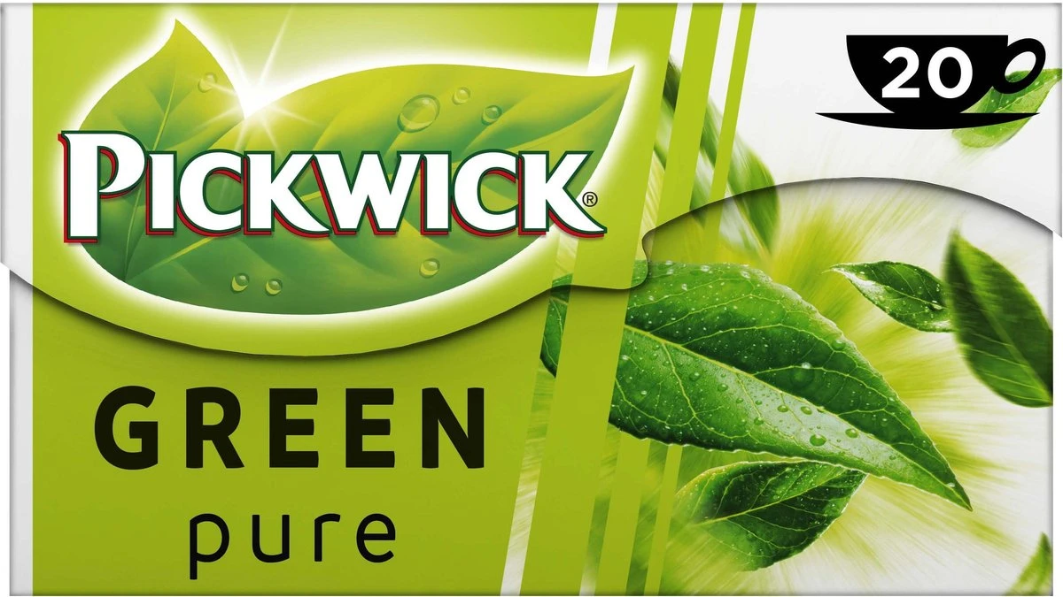 Pickwick Pure Groene Thee - 12 X 20 Zakjes - Afbeelding 4