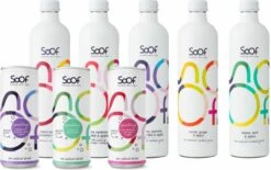 Soof Sparkling Citroen, Munt, Appel - Tray 12x 250ml