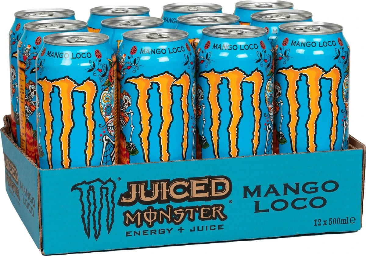 Monster Energy - Juiced Mango Loco - 12x 500ml - Afbeelding 6