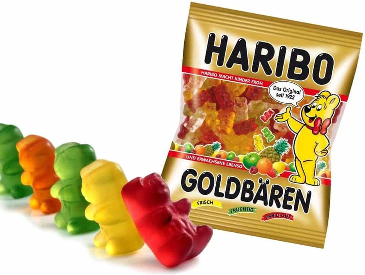Haribo Goudbeertjes - 100 Stuks - Afbeelding 3