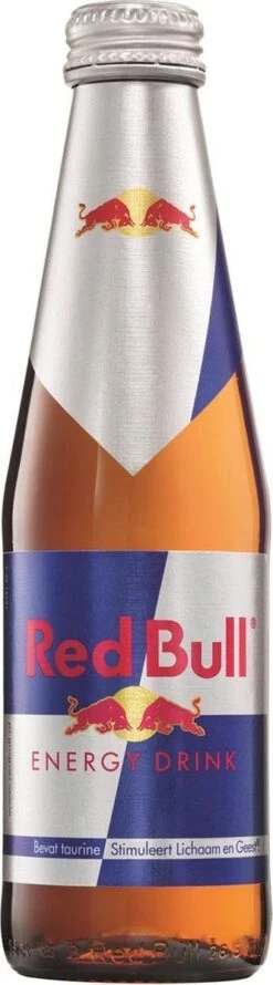 Red Bull Flesjes 25cl Glas Doos 24 Stuks