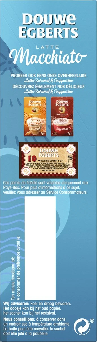 Douwe Egberts Verwenkoffie Latte Macchiato Oploskoffie - 5 X 8 Zakjes - Afbeelding 7