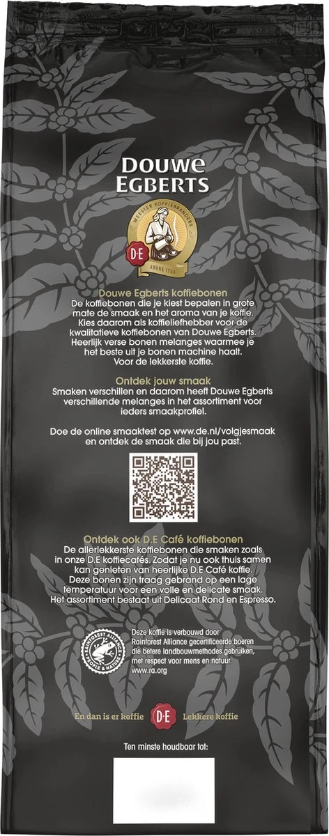 Douwe Egberts Espresso Koffiebonen - 4 X 1000 Gram - Extra Grote Verpakking - Afbeelding 3