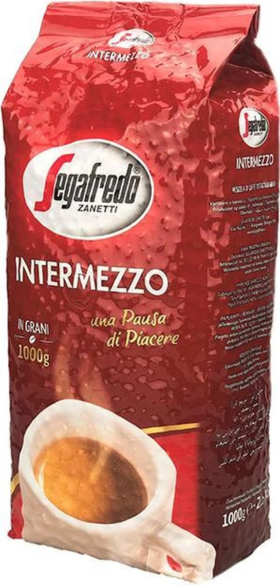 Segafredo Intermezzo Koffiebonen - 4 X 1 Kg - Afbeelding 2