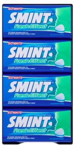 Smint Fresh Effect Strong Menthol Sugarfree 12 Stuks