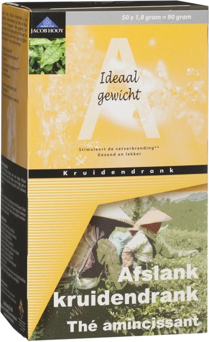 Jacob Hooy Slank Theezakjes 50 Stuks - Afbeelding 2