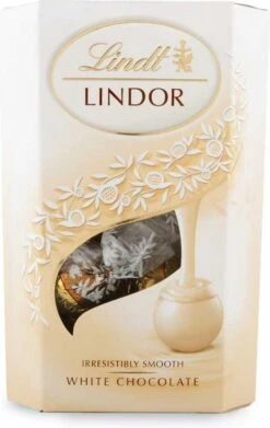 Lindt Lindor Witte Chocolade 200g Kornet
