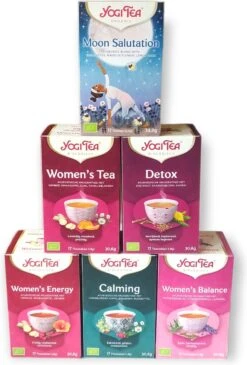 Yogi Tea - De 6 Lievelingssmaken Van De Vrouw - 6 Pakjes Van 17 Theezakjes - Women's Favorite