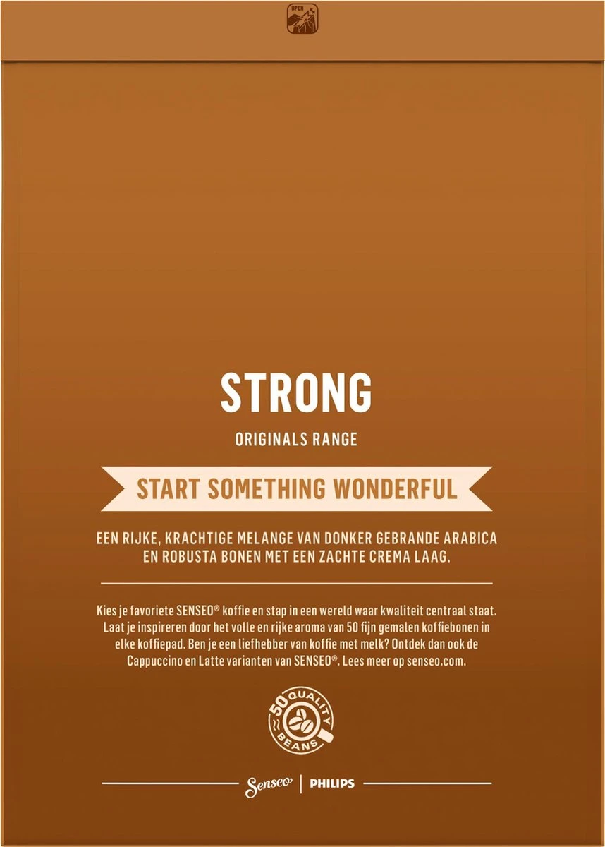 Senseo Strong Koffiepads - 7/9 Intensiteit - 10 X 36 Pads - Afbeelding 2