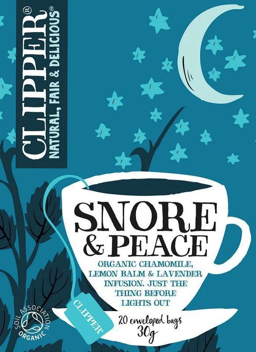 Clipper - Snore & Peace Thee - 20 Zakjes