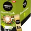 Nescafé Gold Almond Macchiato Oploskoffie - 6 Doosjes à 6 Zakjes