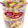 Red Band Zure Frieten 1 Pot à 100 Stuks - Zacht Snoep - Zure Winegums Met Fruitsmaak